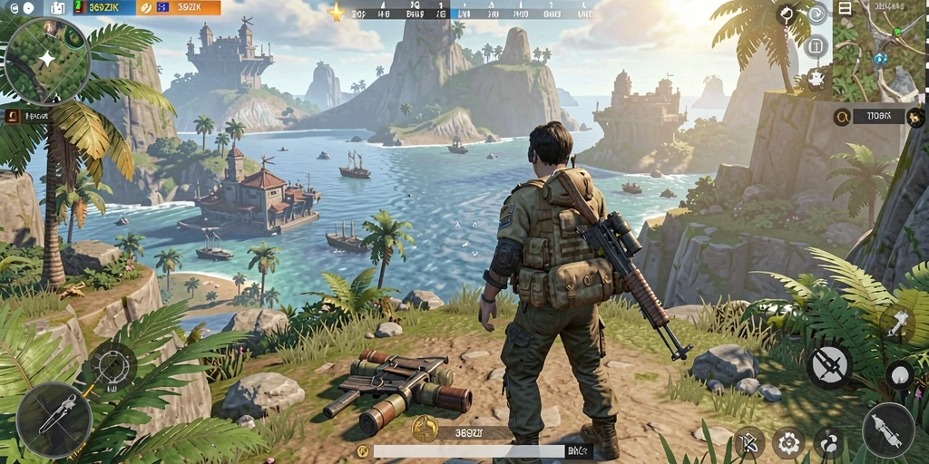 Gameplay seru di dunia terbuka 369ZK dengan eksplorasi yang mendalam.