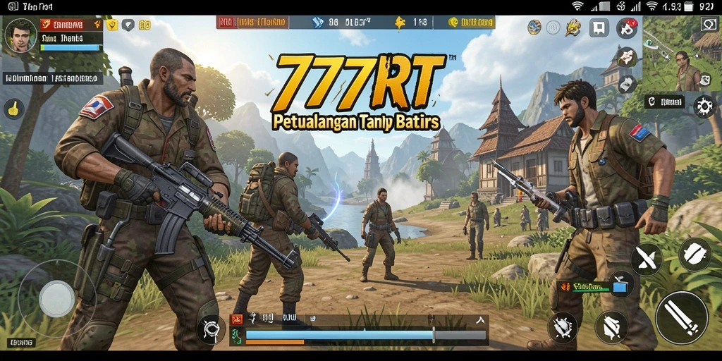 Gameplay menarik di dunia terbuka 777RT yang luas dan interaktif.