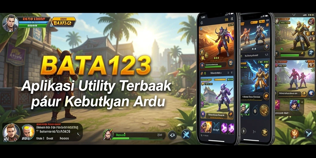 Tampilan utama BATA123 yang menampilkan fitur utilitasnya.