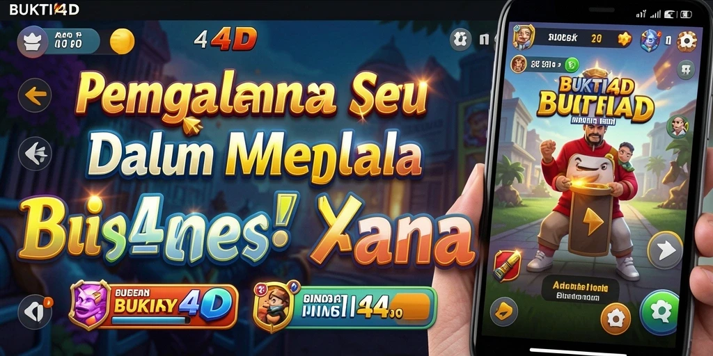 Tampilan gameplay seru dalam BUKTI4D dengan elemen Tycoon yang mendalam.