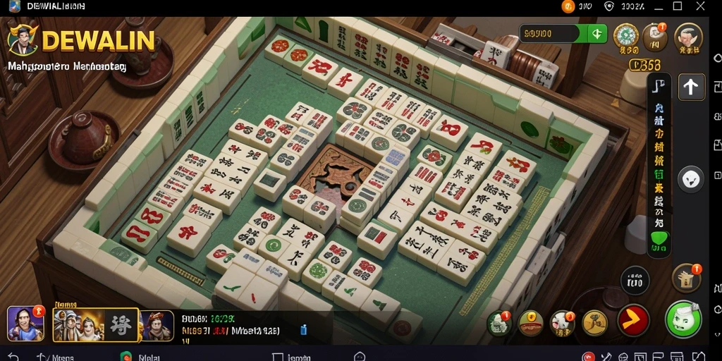 Tampilan gameplay DEWALIN yang mengasyikkan dan penuh warna.