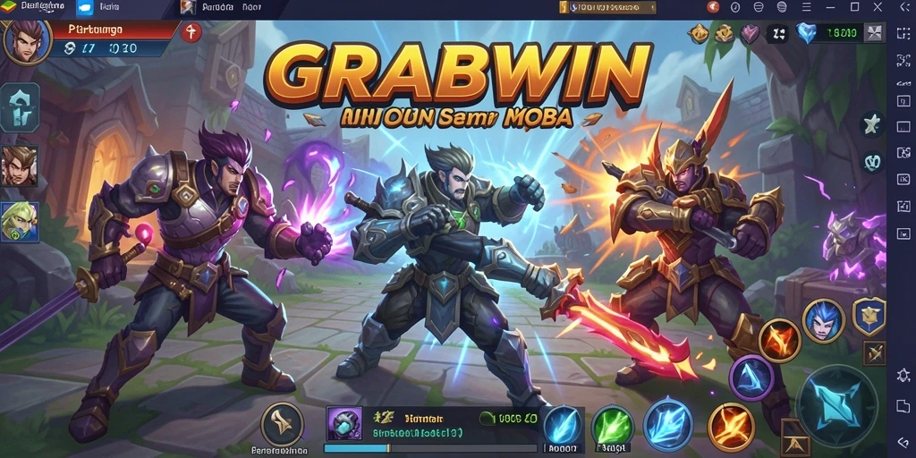 Gameplay seru dan grafis menawan di GRABWIN.
