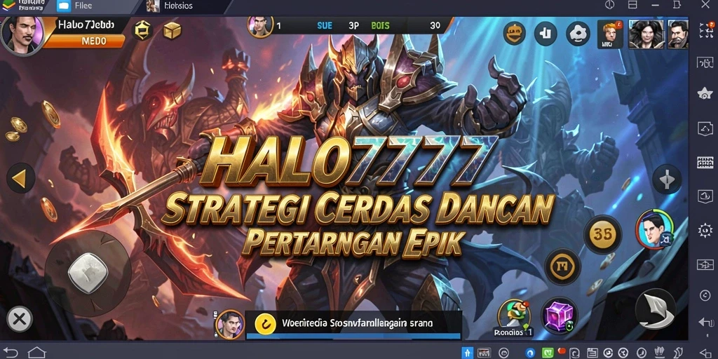 Tangkap momen seru pertempuran strategi di HALO777.