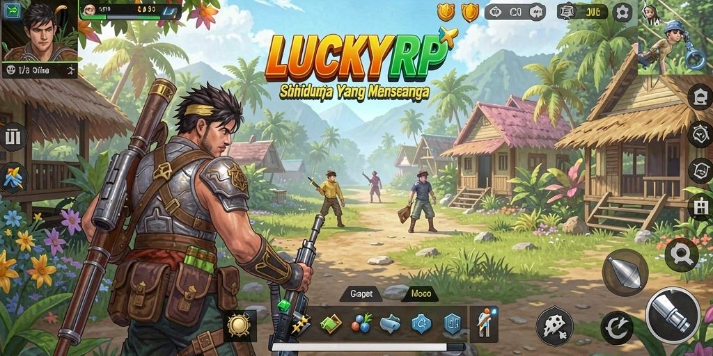 Tangkapan layar LUCKYRP menampilkan gameplay simulasi yang menarik dan mendalam.