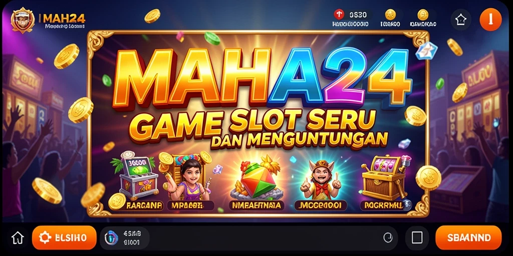 Screenshot gameplay MAHA24 menampilkan keseruan bermain slot.