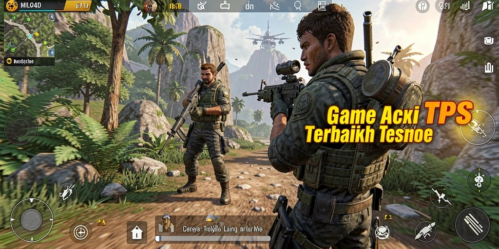 Sebuah cuplikan gameplay seru dari MILO4D di mode TPS.