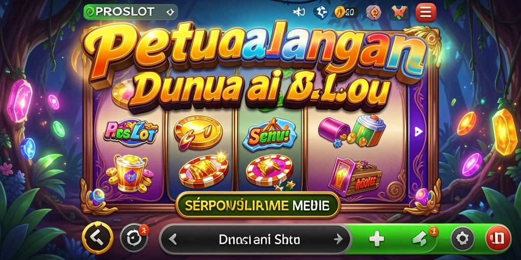 Tampilan menarik dari gameplay PROSLOT dengan elemen petualangan.