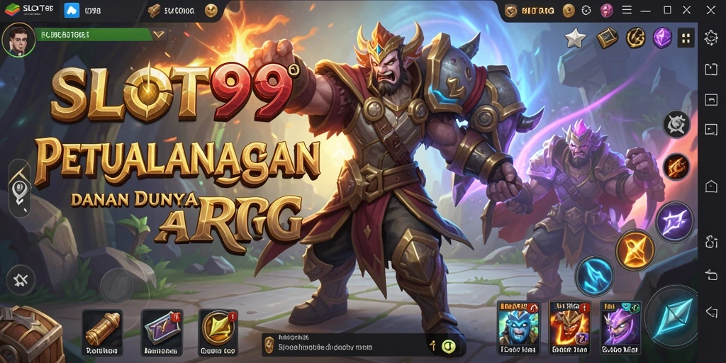 Tampilan gameplay SLOT99 yang mendebarkan dalam dunia ARPG.
